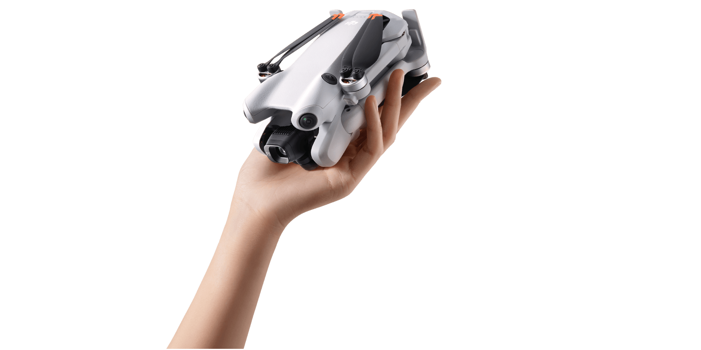 a drone mini 4 2 in a hand